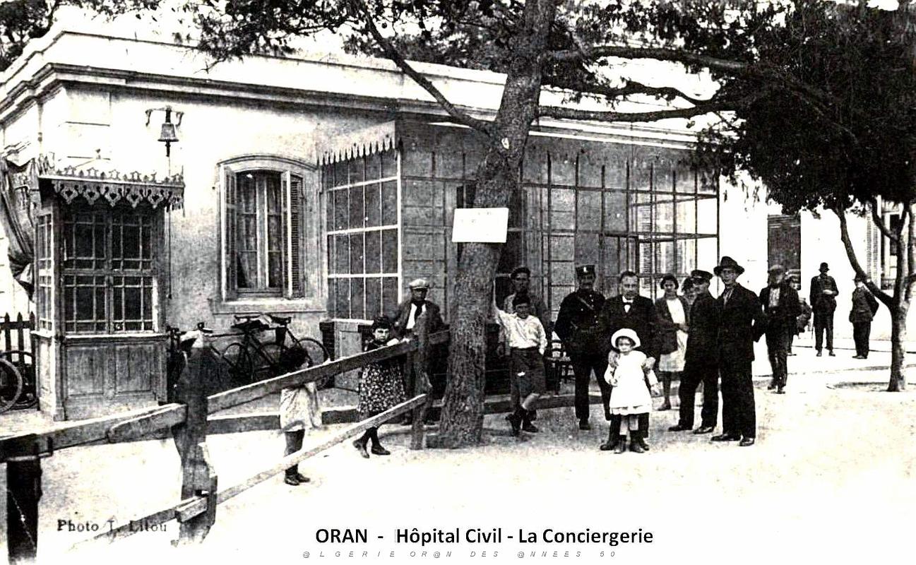 2146- Oran - Hopital civil - Conciergerie.jpg